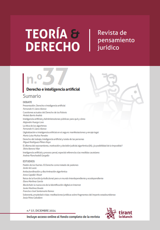 					Ver Núm. 37 (2024): Derecho e inteligencia artificial
				